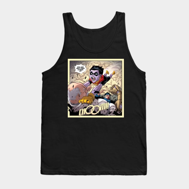 young hero Tank Top by super villain